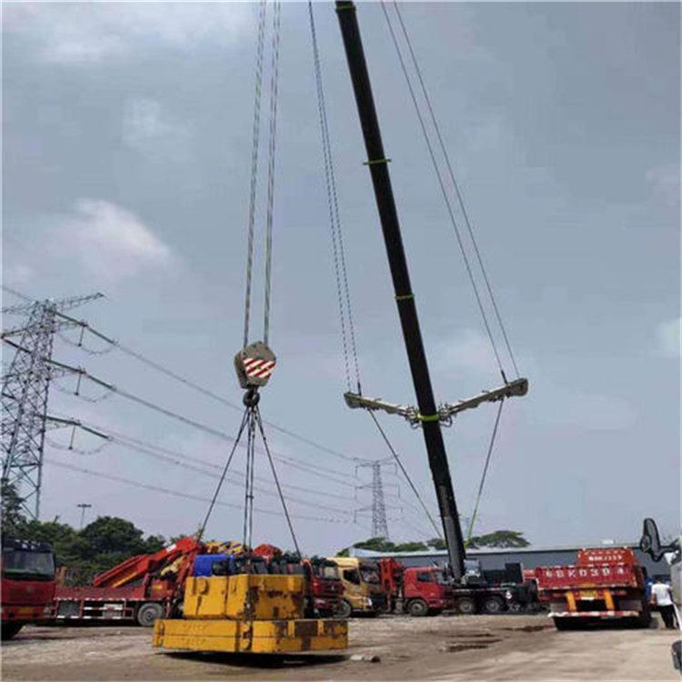 东河镇风电设备吊装